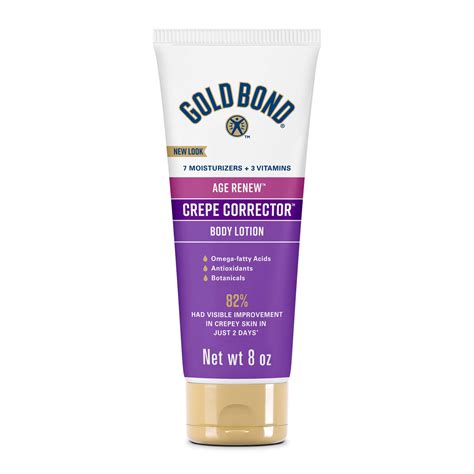 Gold Bond Age Renew Crepe Corrector Body Lotion commercials