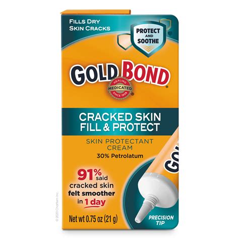 Gold Bond Cracked Skin Relief Fill & Protect Cream commercials