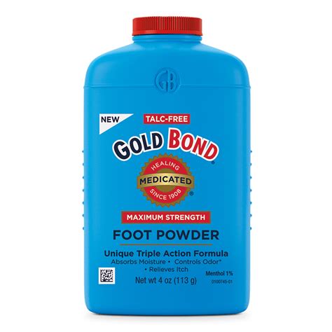 Gold Bond Medicated Maximum Strength Foot Powder logo