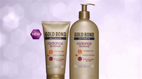 Gold Bond Ultimate Radiance Renewal TV Spot, 'Triple Blend'