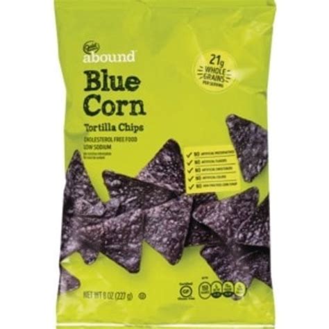 Gold Emblem Abound Blue Corn Tortilla Chips