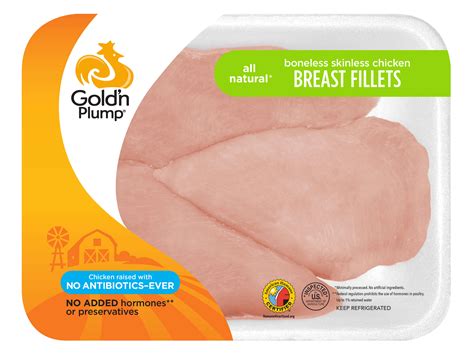 Gold'n Plump Chicken Breast Filets logo