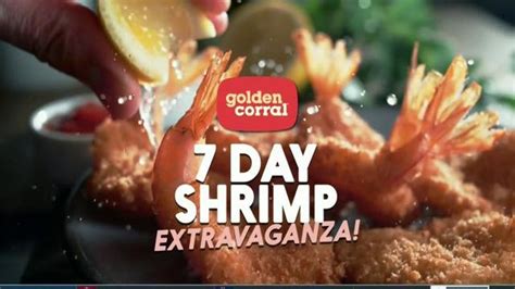 Golden Corral 7 Day Shrimp Extravaganza commercials