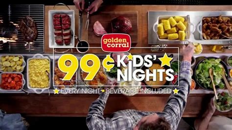 Golden Corral 99-Cent Kids' Nights TV Spot, 'Every Night'