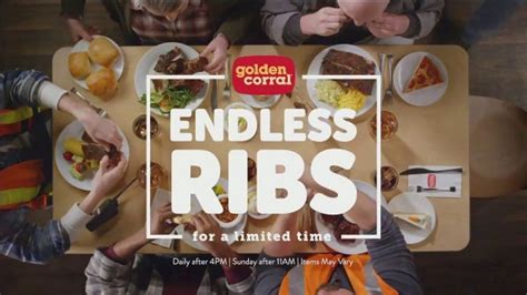 Golden Corral Endless Ribs TV Spot, 'Salad Bar' featuring Adam P. Murphy