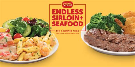 Golden Corral Shrimp and Sirloin commercials