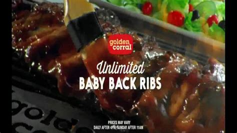 Golden Corral TV Spot, 'BBQ Ribs Buffet'
