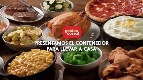 Golden Corral TV Spot, 'El contenedor para llevar a casa' featuring Emilio Rossal
