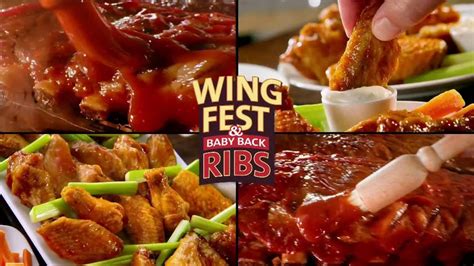 Golden Corral TV commercial - Wing Fest & Baby Back Ribs