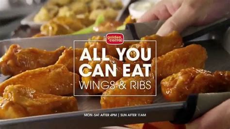 Golden Corral Wings & Rib Fest TV Spot, 'Just Like You Like Them' created for Golden Corral