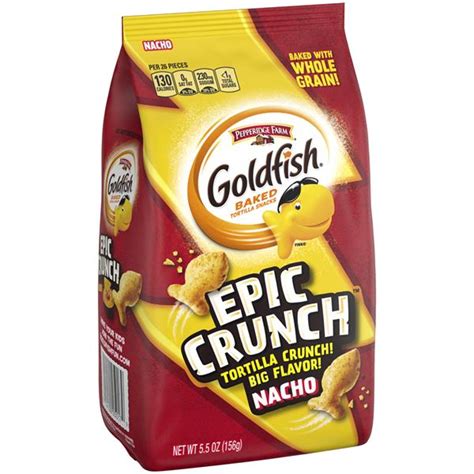 Goldfish Epic Crunch Nacho logo