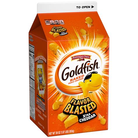 Goldfish Flavor Blasted Xtra Cheddar logo