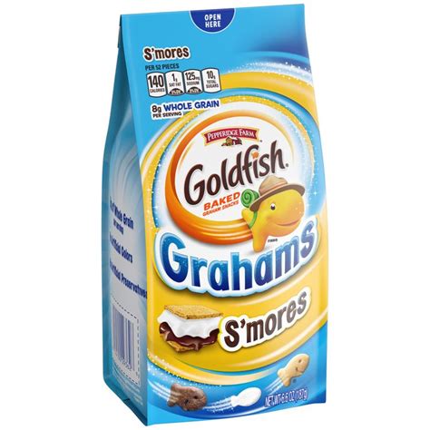 Goldfish S'mores Grahams logo