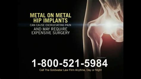 Goldwater Law Firm Hip Replacement Legal Assistance