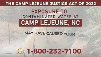 Goldwater Law Firm TV Spot, 'Camp Lejeune: Contaminated Water'