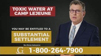 Goldwater Law Firm TV Spot, 'Camp Lejeune: Take Care of the Service Members'