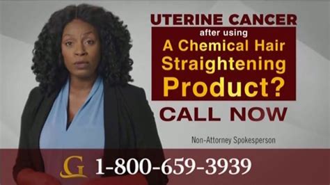 Goldwater Law Firm TV Spot, 'Chemical Hair Straightening Products: Uterine Cancer'