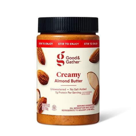 Good & Gather Creamy Almond Butter logo