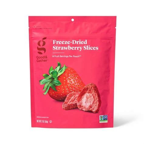 Good & Gather Freeze Dried Strawberry Slices