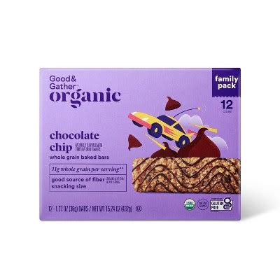 Good & Gather Organic Chocolate Chip Whole Grain Baked Bar logo