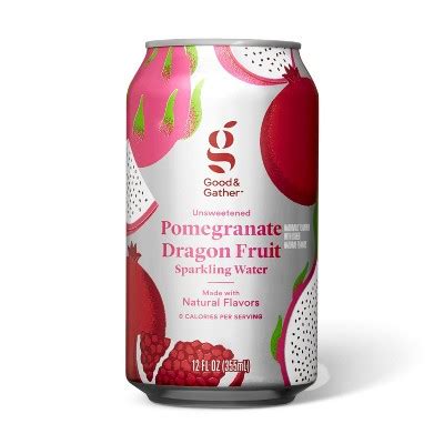 Good & Gather Pomegranate Dragon Fruit Sparkling Water