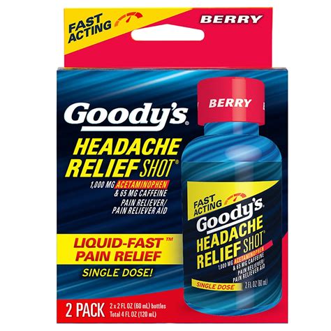 Goody's Headache Relief Shot Berry logo