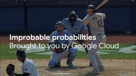 Google Cloud TV Spot, 'MLB: Improbable Probabilities'