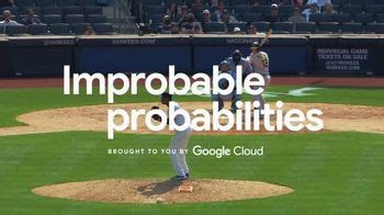 Google Cloud TV Spot, 'MLB: Improbable Probabilities: Triple Play'