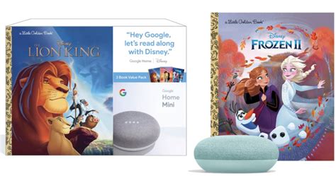 Google Home Mini & Disney Frozen II Book Bundle