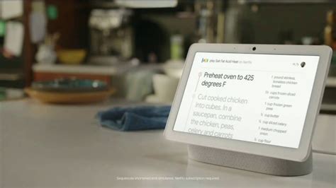 Google Nest Hub Max TV Spot, 'Dine-In Motivator: $49.99'