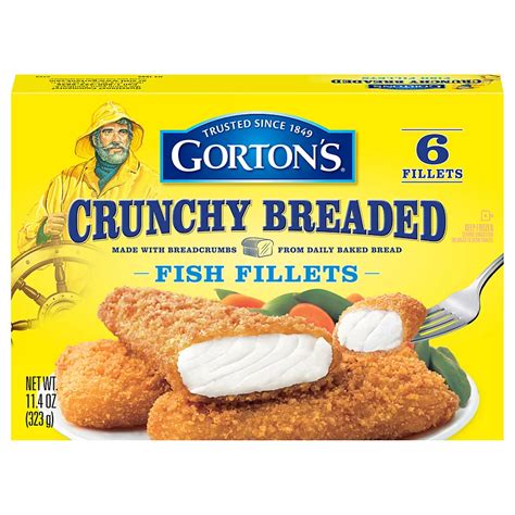 Gorton's Smart & Crunchy Fish Fillets logo
