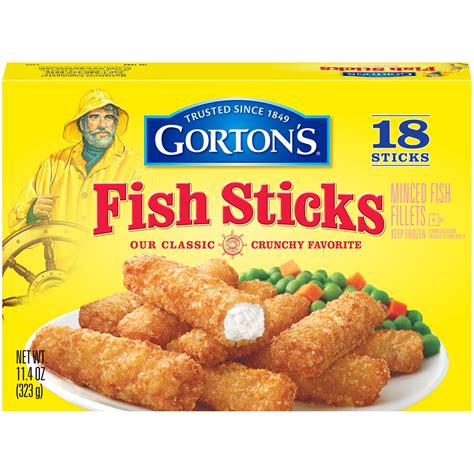 Gorton's Smart & Crunchy Fish Sticks logo