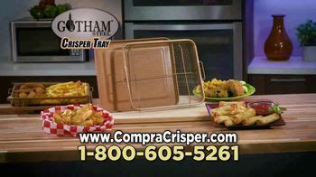 Gotham Steel Crisper Tray TV commercial,Comida frita con Daniel Green