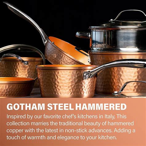 Gotham Steel Hammered Collection logo
