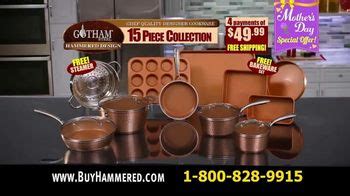 Gotham Steel Hammered Design Collection TV Spot, 'Mother’s Day Special: Bakeware Set' created for Gotham Steel