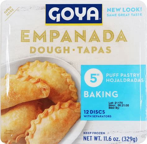 Goya Foods Empanada Dough for Baking commercials