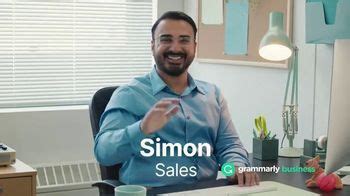 Grammarly Business TV Spot, 'Sales Team: Simon' created for Grammarly Business