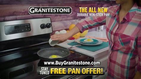 Granite Stone TV commercial - It Just Doesnt Stick: Free Pan