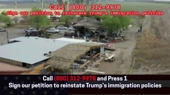 Great America PAC TV commercial - Immigration Policy Reversal