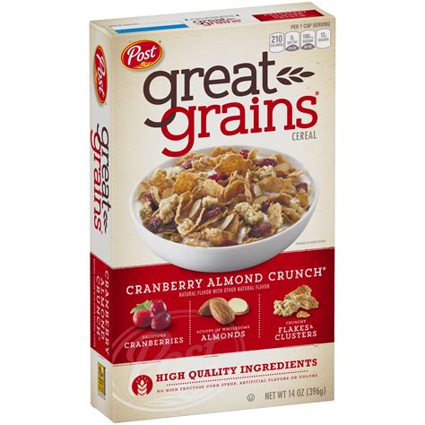 Great Grains Cranberry Almond Crunch logo