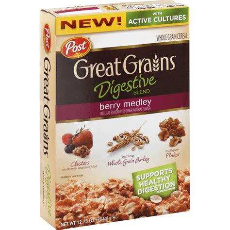 Great Grains Digestive Blend Berry Medley commercials