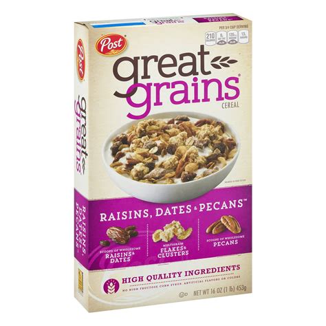 Great Grains Raisins, Dates & Pecans commercials