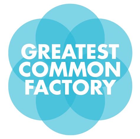 Greatest Common Factory commercials
