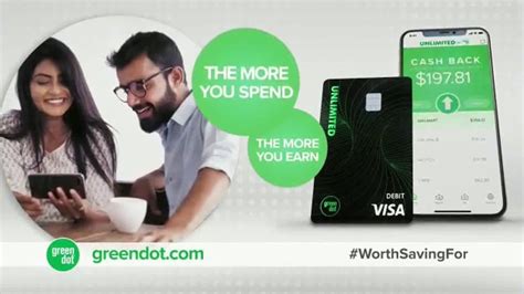 Green Dot Unlimited Cash Back Bank Account TV Spot, 'Unlimited Bonuses'