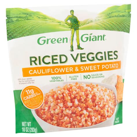 Green Giant Cauliflower & Sweet Potato Riced Veggies commercials