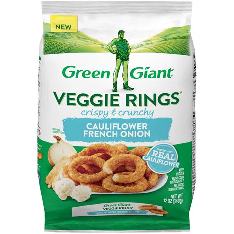 Green Giant Cauliflower French Onion Veggie Rings logo