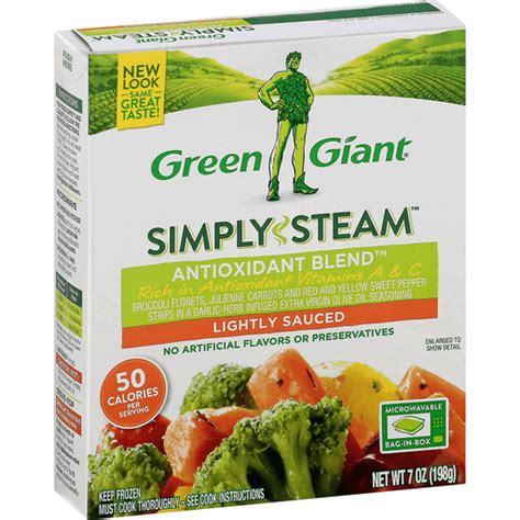 Green Giant Steamers Antioxidant Steamers logo