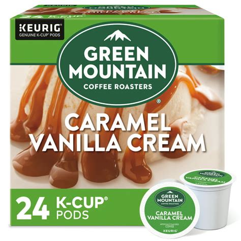 Green Mountain Coffee Caramel Vanilla Cream logo