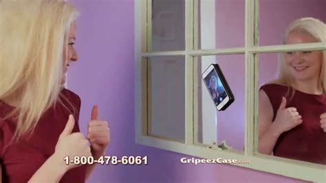 Gripeez Case TV commercial - Anti-Gravity Phone Case
