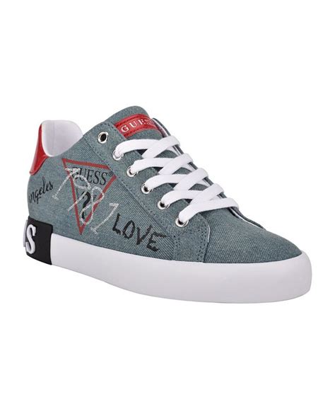 Guess Women's Pathin Lace-Up Sneakers logo